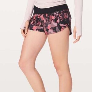 lululemon speed up shorts 2.5” Women's Patterned Athletic Shorts